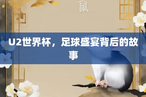 U2漯河市盈旭机械设备有限公司世界杯，足球盛宴背后的故事