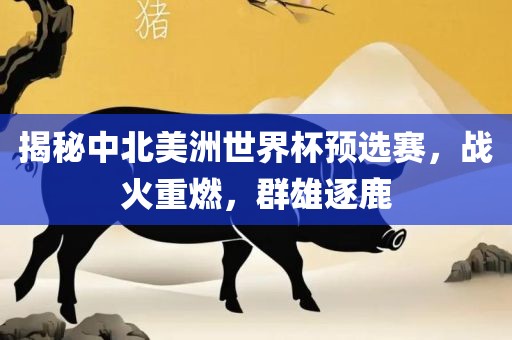 揭秘中北美洲世界杯预选赛，战火重燃，群雄逐鹿