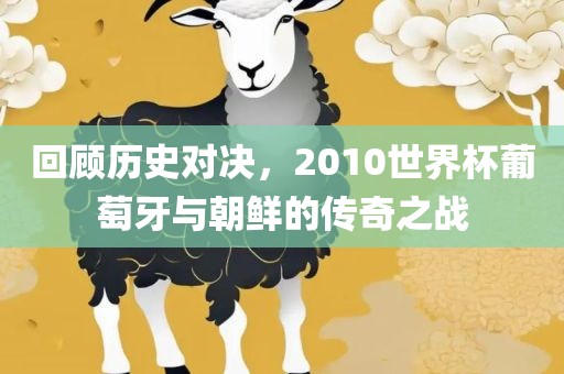 回顾历史对决，2010世界杯葡萄牙与朝鲜的传奇之战