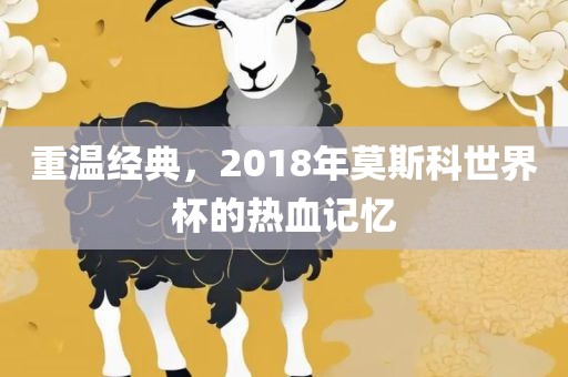 重温经典，2018年莫斯科世界杯的热血记忆