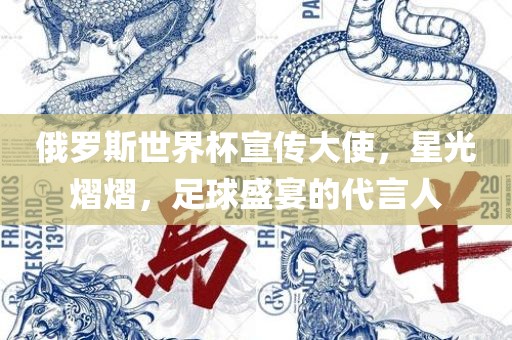 俄罗斯世界杯宣传大使，星光熠熠，足球盛宴的代言人漯河市盈旭机械设备有限公司