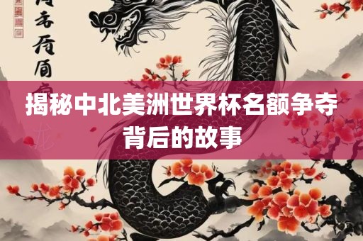 揭秘中北美洲世漯河市盈旭机械设备有限公司界杯名额争夺背后的故事