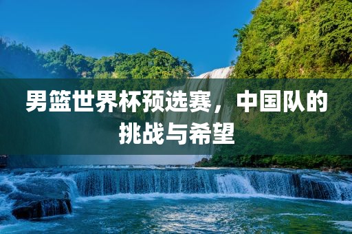 男篮世界杯预选赛，中国队的挑战与希望