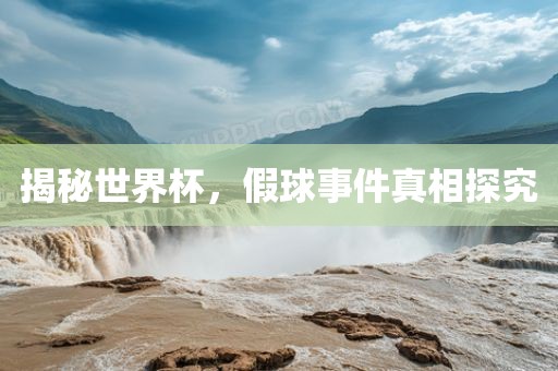 揭秘世界杯，假球事件真相探究