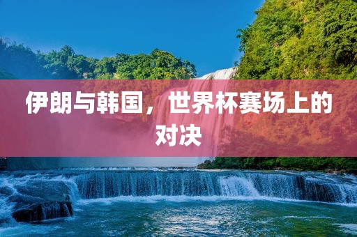 伊朗与韩国，世界杯赛场上的对决漯河市盈旭机械设备有限公司