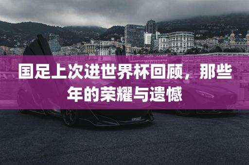 国足上次进世界杯回顾，那些年的荣耀与遗憾