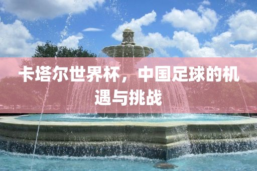卡塔尔世界杯，中国足球的机遇与挑战