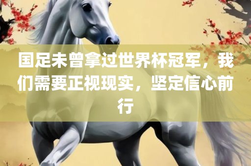 国足未曾拿过世界杯冠军，我们需要正视现实，坚定信心前行