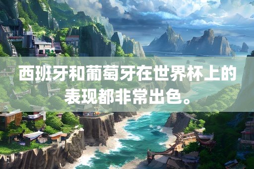 西班牙和葡萄牙在世界杯上的表现都非常出色。