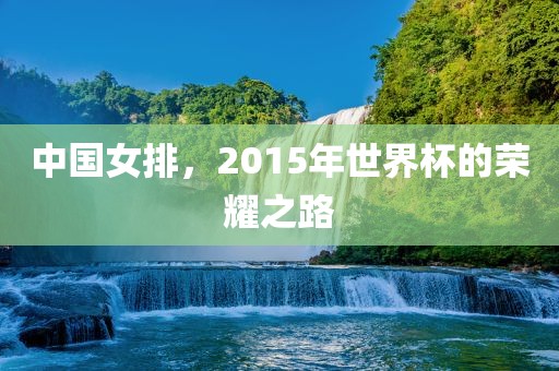中国女排，2015年世界杯的荣耀之路