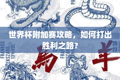 世界杯附加赛攻略，如何打出胜利之路？