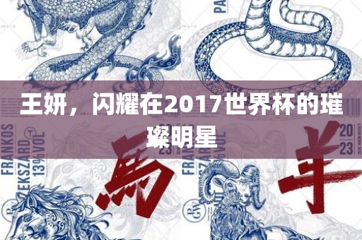 王妍，闪耀在2017世界杯的璀璨明星