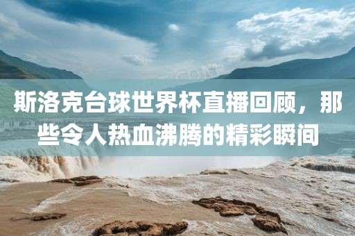 斯洛克台球世界杯直播回顾，那些令人热血沸腾的精彩瞬间漯河市盈旭机械设备有限公司