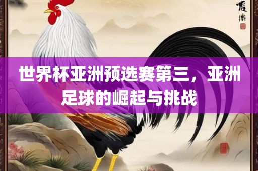 世界杯亚洲预选赛第三，亚洲足球的崛起与挑战