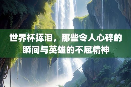 世界杯挥泪，那些令人心碎的瞬间与英雄的不屈精神
