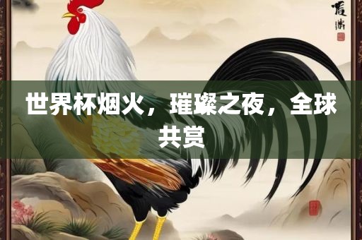 世界杯烟火，璀璨之夜，全球共赏漯河市盈旭机械设备有限公司