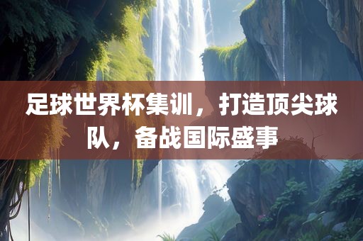 足球世界杯集训，打造顶尖球队，备战国际盛事