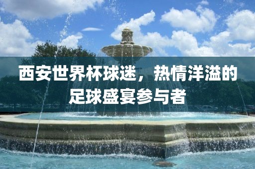 西安世界杯球迷，热情洋溢的足球盛宴参与者