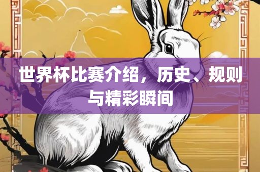 漯河市盈旭机械设备有限公司世界杯比赛介绍，历史、规则与精彩瞬间