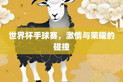 世界杯手球赛，激情与荣耀的碰撞