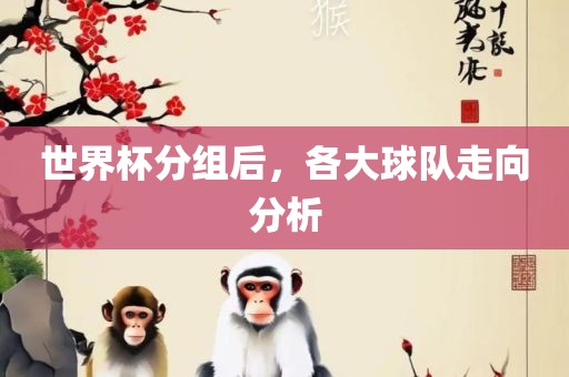 世界杯分组后，各大球队走向分析