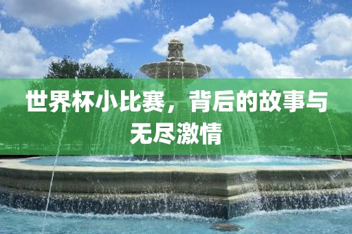 世界杯小比赛，背后的故事与无尽激情