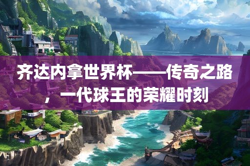 齐达内拿世界杯——传奇之路，一代球王的荣耀时刻