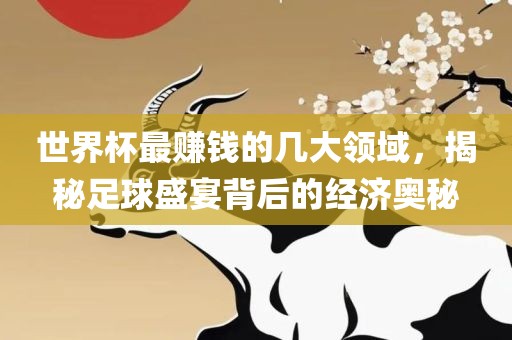 世界杯最赚钱的几大领域，揭秘足球盛宴背后的经济奥秘