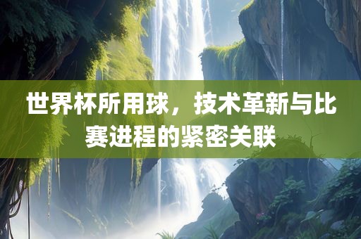 世界杯所用球，技术革新与比赛进程的紧密关联