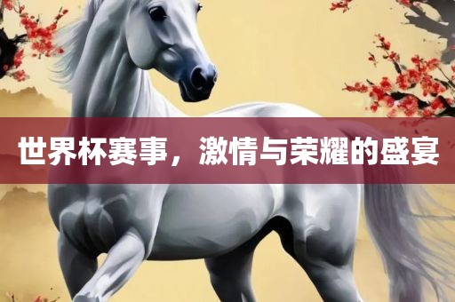 世界杯赛事，激情与荣耀的盛宴
