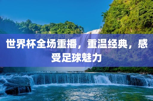 世界杯全场重播，重温经典，感受足球魅力漯河市盈旭机械设备有限公司