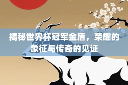揭秘世界杯冠军金盾，荣耀的象征与传奇的见证