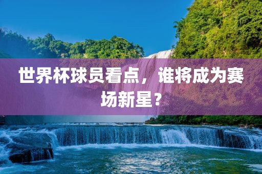 世界杯球员看点，谁将成为赛场新星？