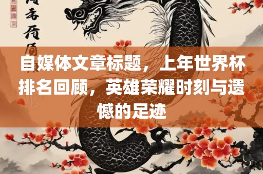 自媒体文章标题，上年世界杯排名回顾，英雄荣耀时刻与遗憾的足迹