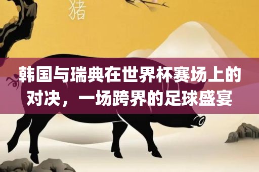 韩国与瑞典在世界杯赛场上的对决，一场跨界的足球盛宴