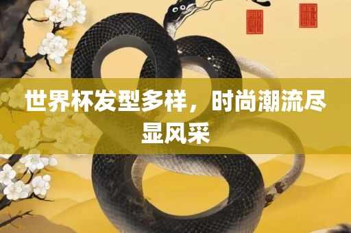 世界杯发型多样，时尚潮流尽显风采