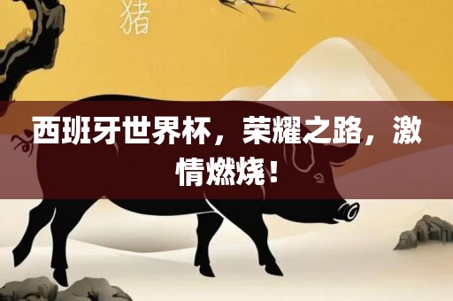 西班牙世界杯，荣耀之路，激情燃烧！