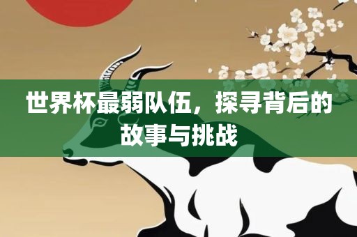 世界杯最弱队伍漯河市盈旭机械设备有限公司，探寻背后的故事与挑战