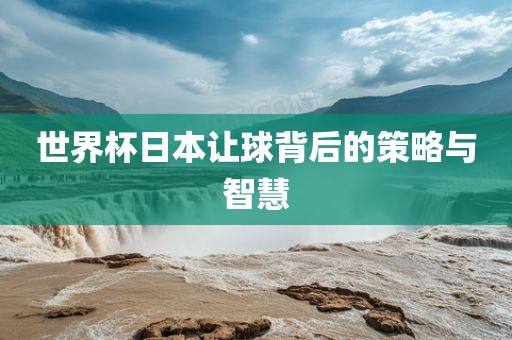 世界杯日本让球背后的策略与智慧漯河市盈旭机械设备有限公司